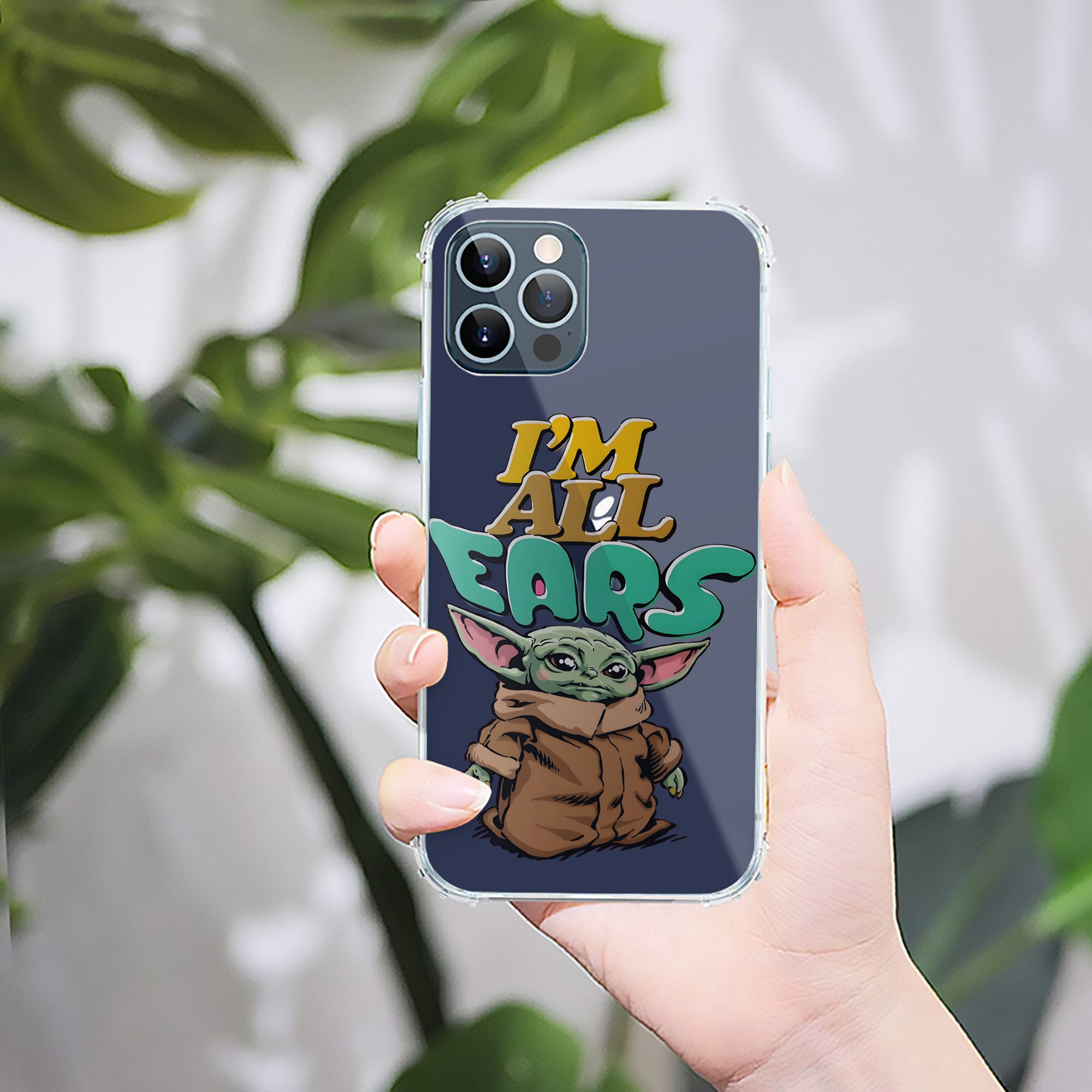 （画像用） スター・ウォーズ Star Wars 【iPhone 12シリーズ対応】透明スマホケース（クリアソフトケース）